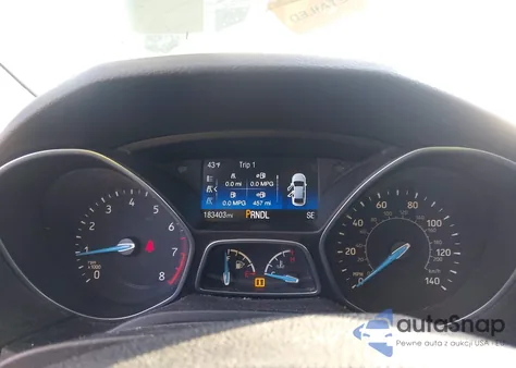 2016 Ford Focus Se z USA, uszkodzony, nr VIN 1FADP3F20GL220535